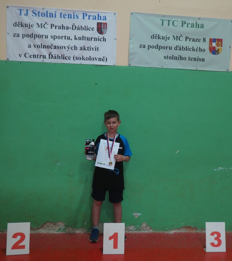 Vítězem TOP 16 U11 se stal František Pála.
